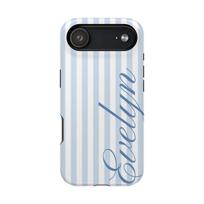 Personalized Blue Beau iPhone Case