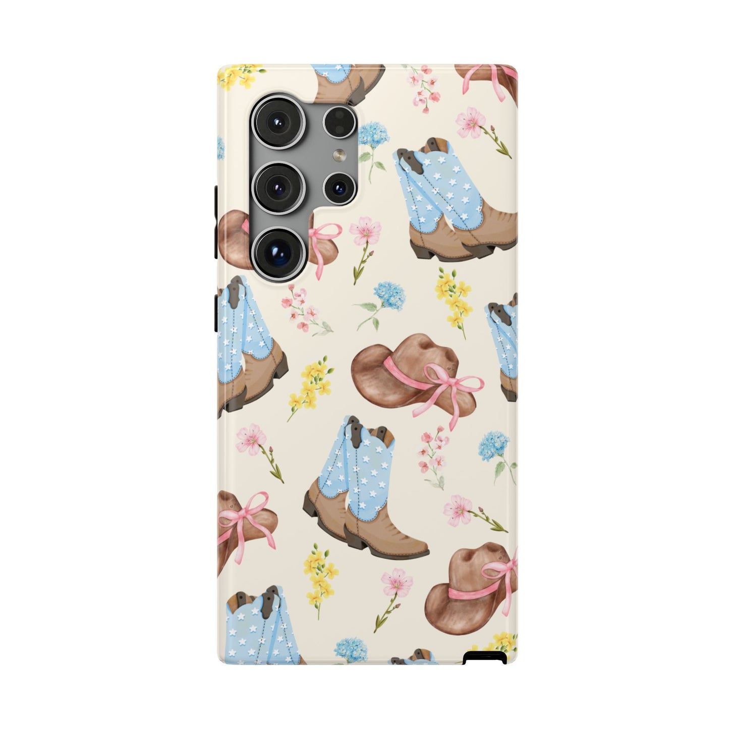 Floral Cowgirl Samsung Case