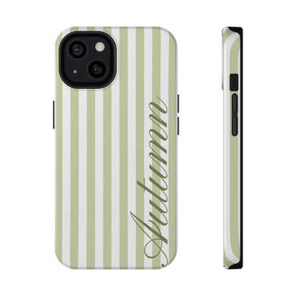 Personalized Green Beau iPhone Case