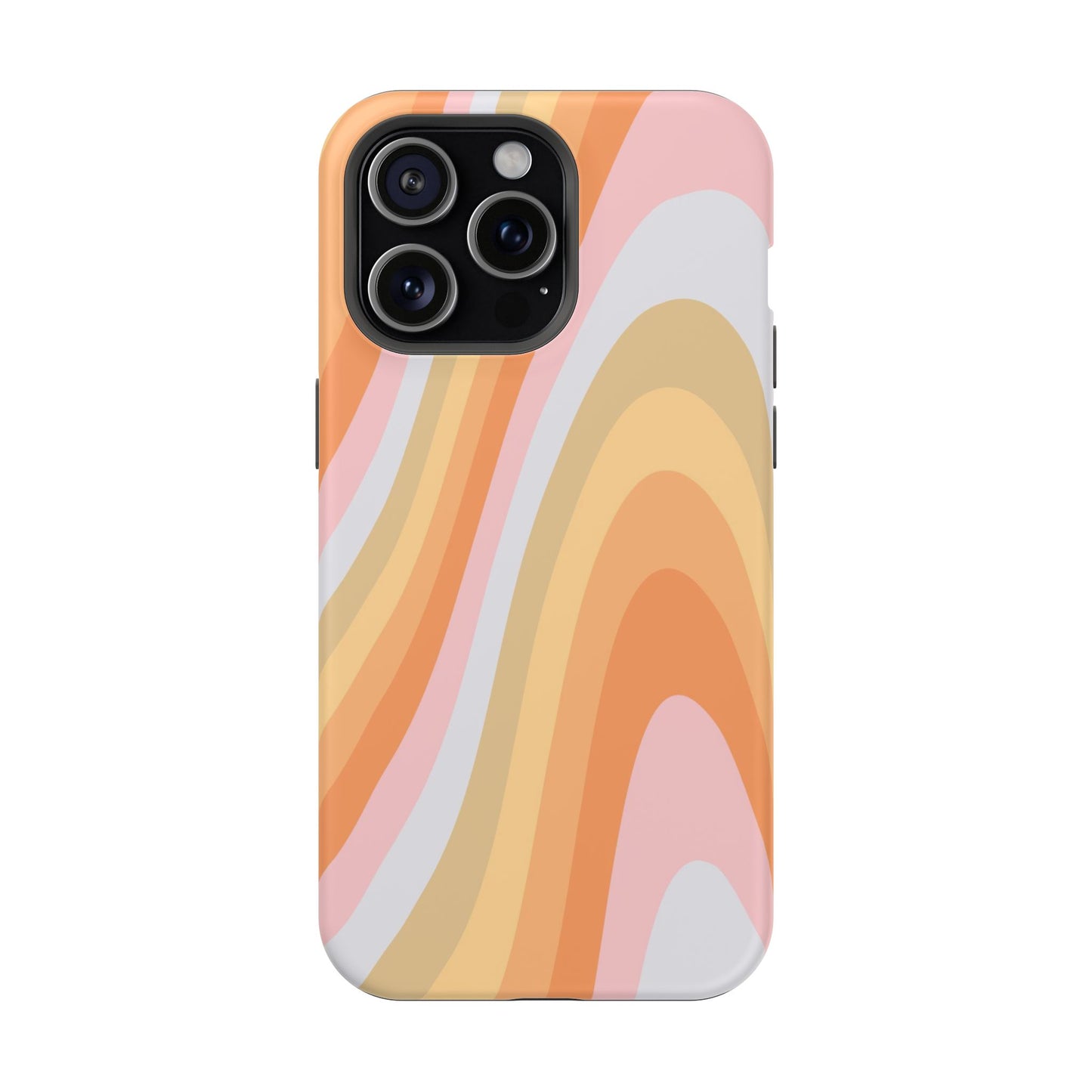Rainbow Waves iPhone Case