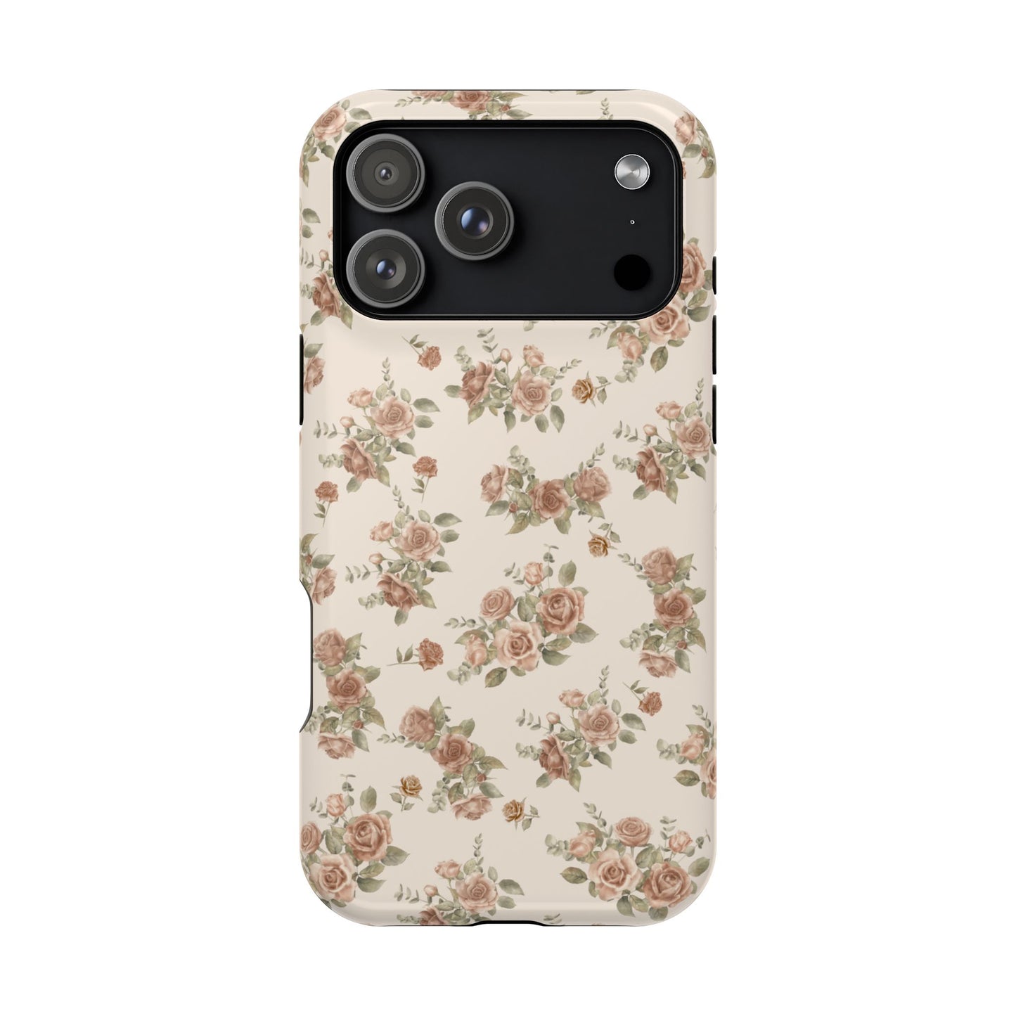 Mocha Roses iPhone Case