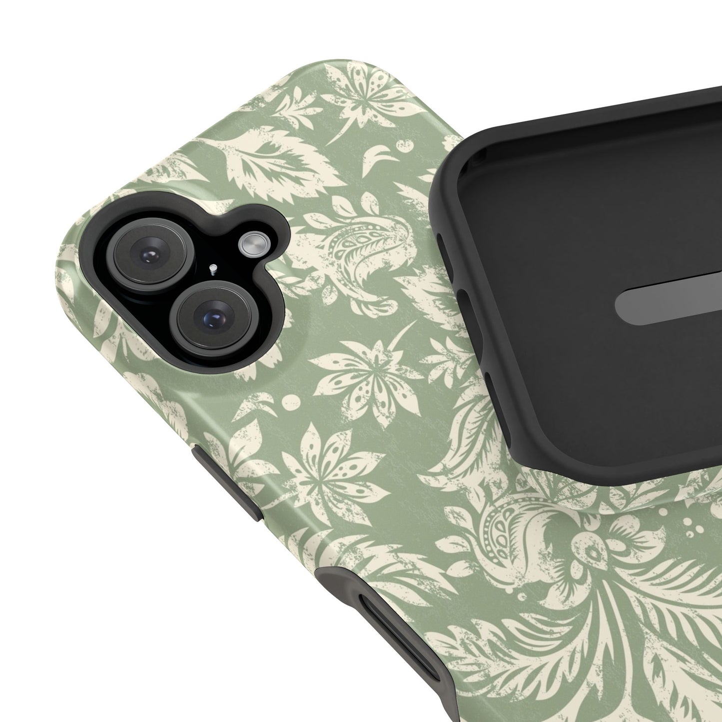 Sage Paisley iPhone Case