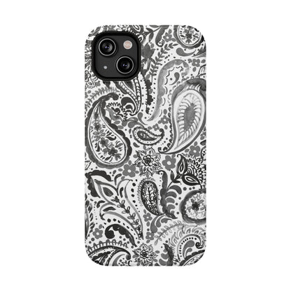 Ink Paisley iPhone Case