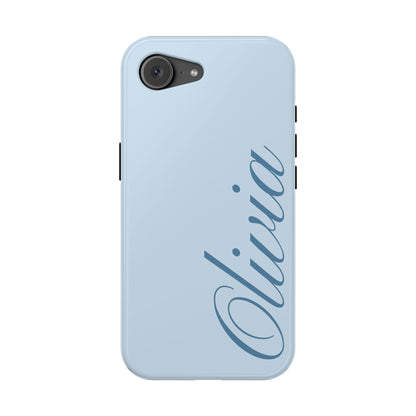 Custom Blue iPhone Case
