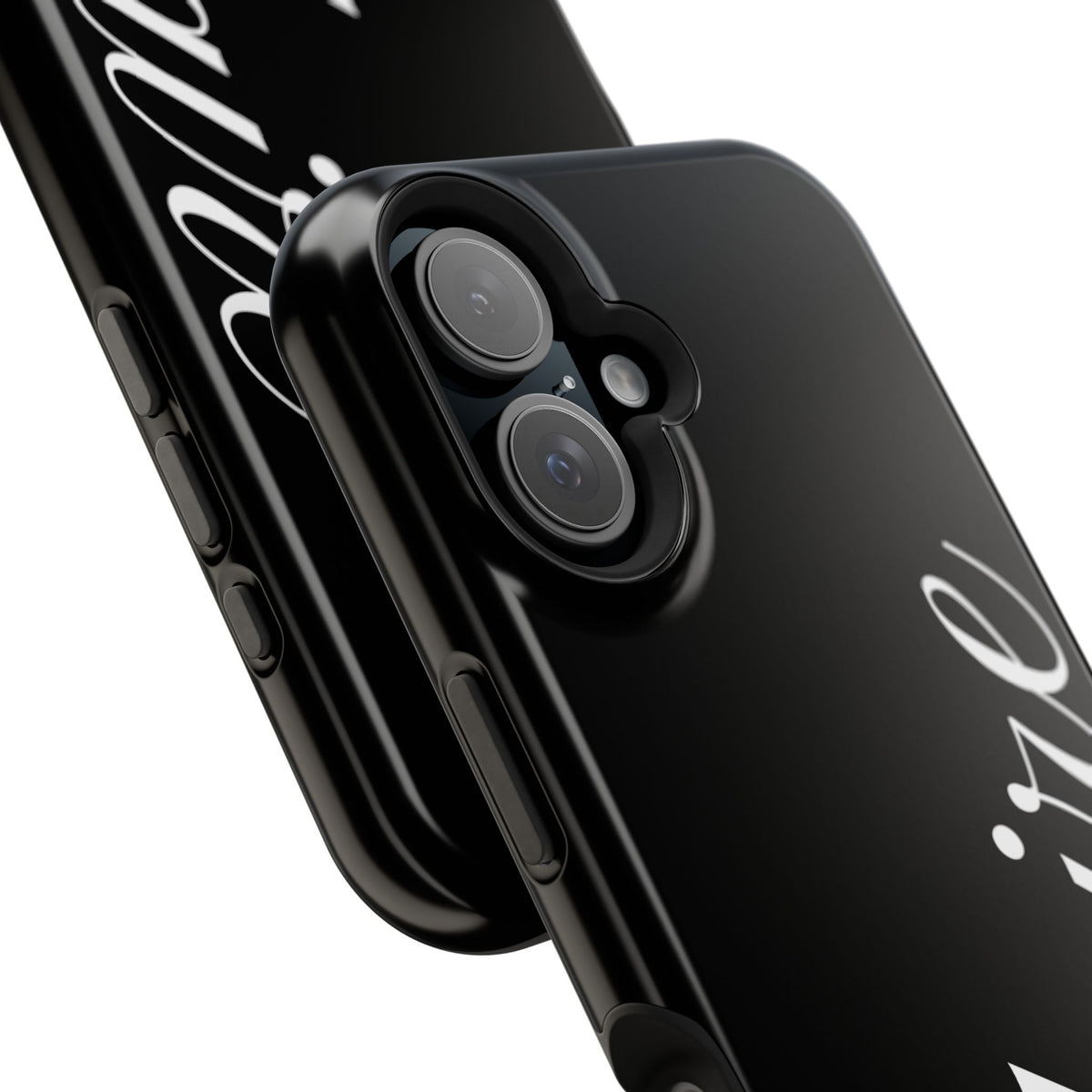Custom Black iPhone Case