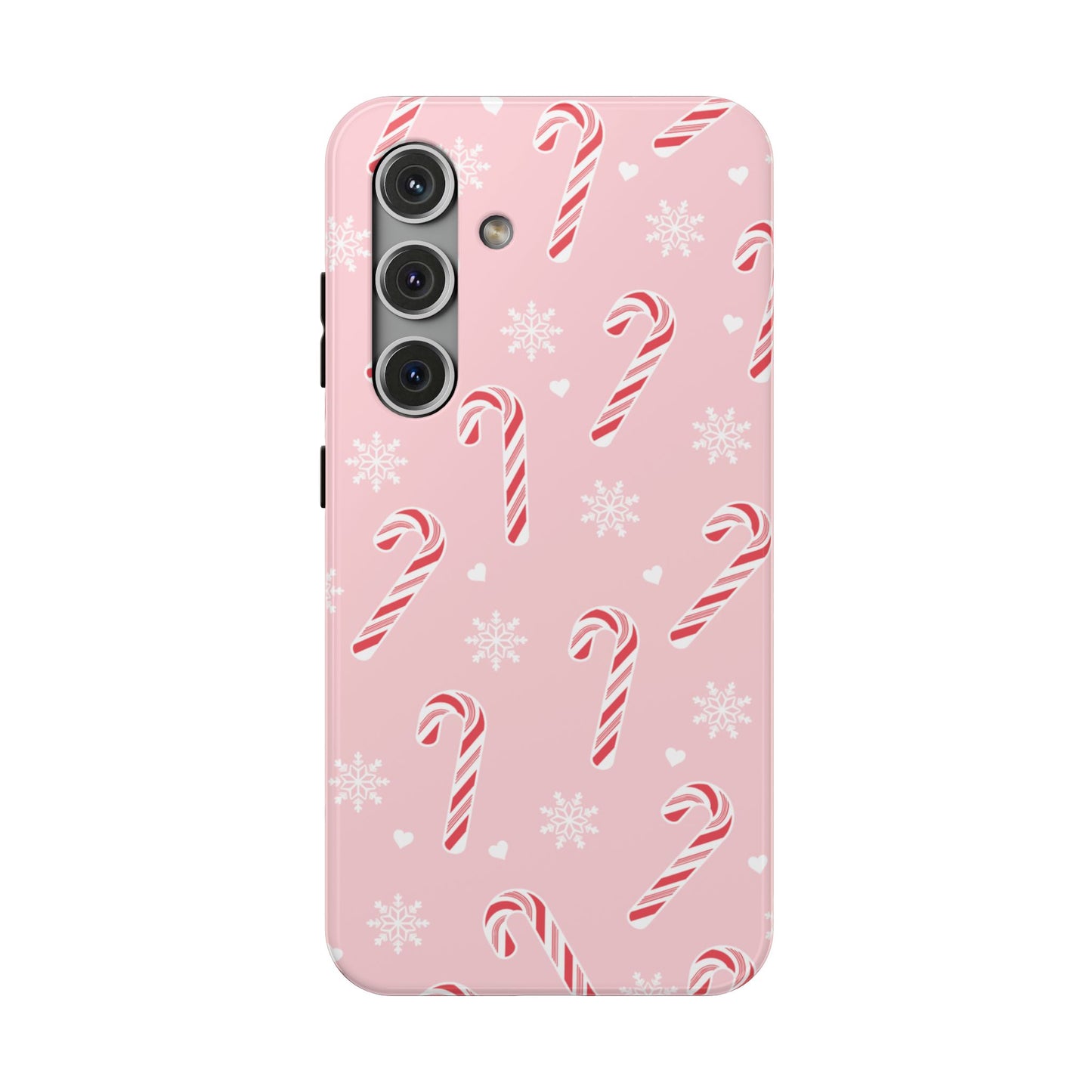Peppermint Snowflakes Samsung Case
