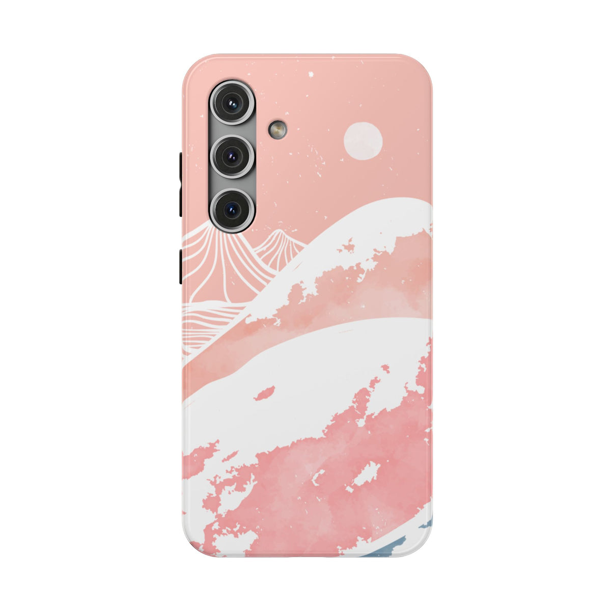 Pink Winter Night Samsung Case