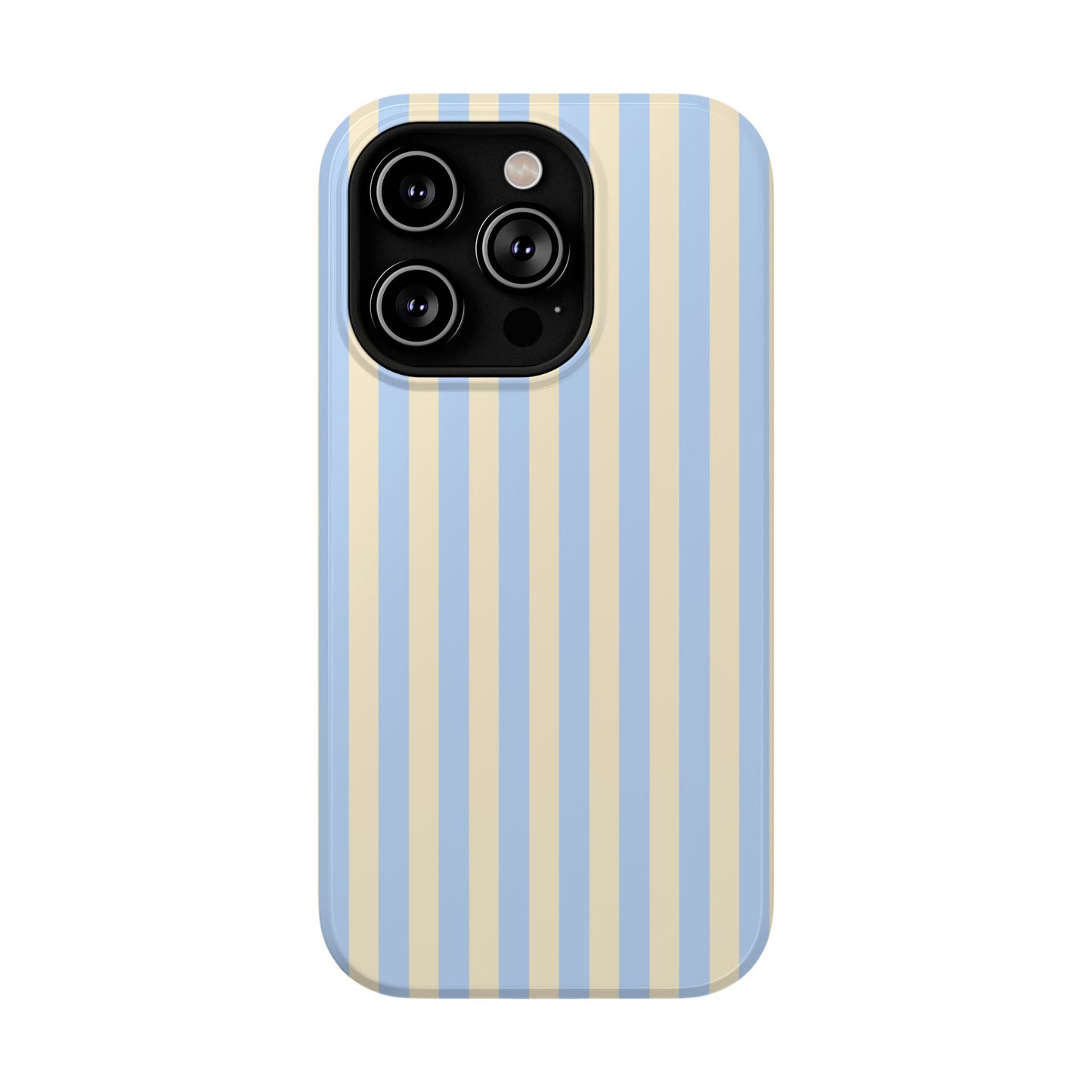 Lemon Sky Stripes iPhone Case