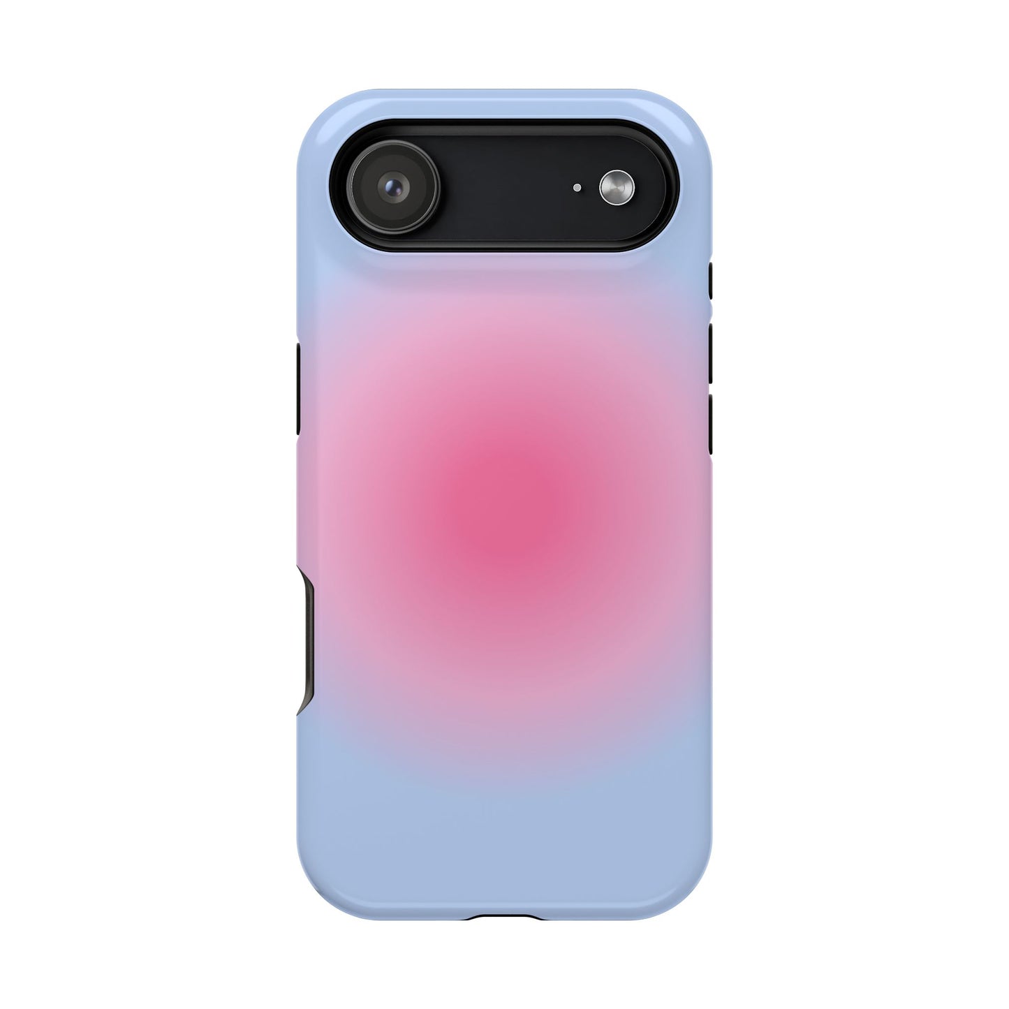 Pink & Blue Aura iPhone Case