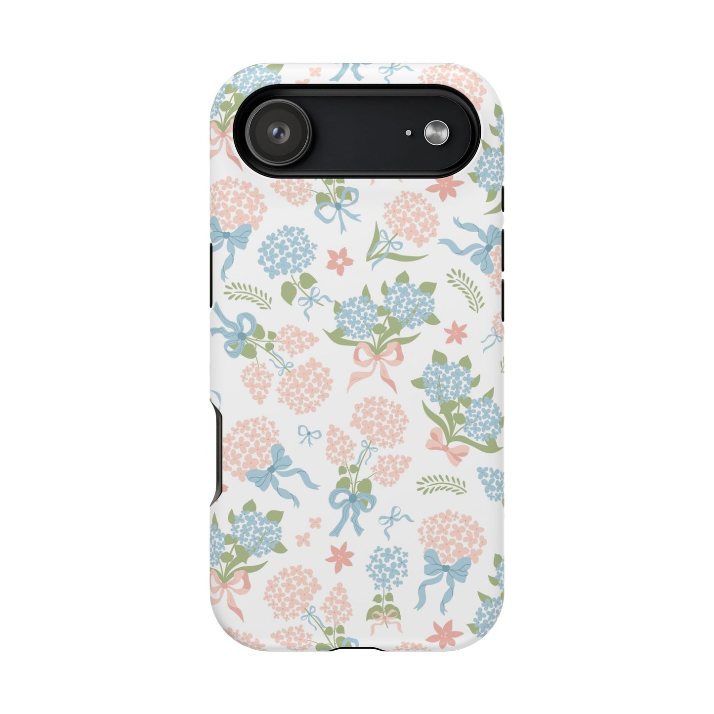 Hydrangea Bows iPhone Case