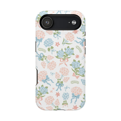 Hydrangea Bows iPhone Case