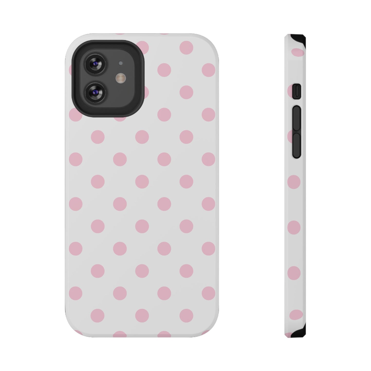 Black Polka Dots iPhone Case