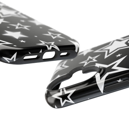Black Stardust iPhone Case