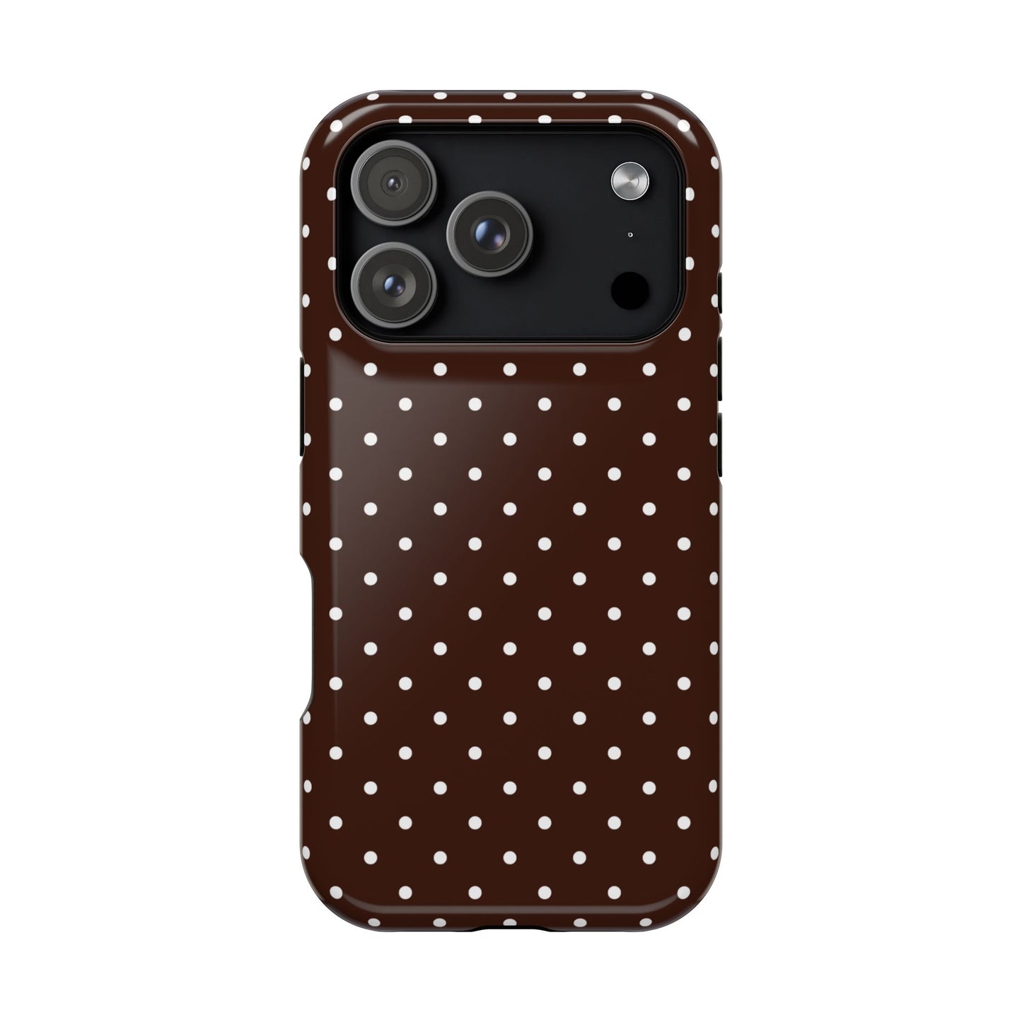 Mocha Mini Dots iPhone Case