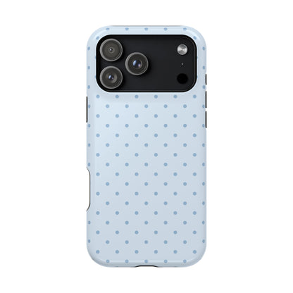 Blue Sprinkles Mini Dots iPhone Case