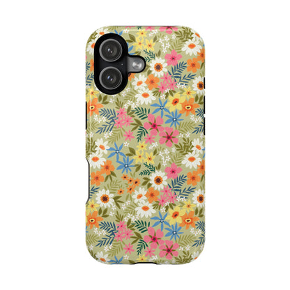 Colorful Posies iPhone Case