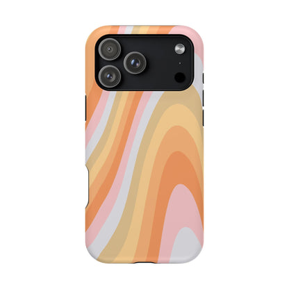 Rainbow Waves iPhone Case