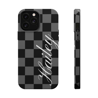 Custom Twilight Checkered iPhone Case