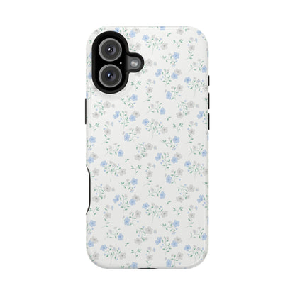 Blue Floral Ditsy iPhone Case