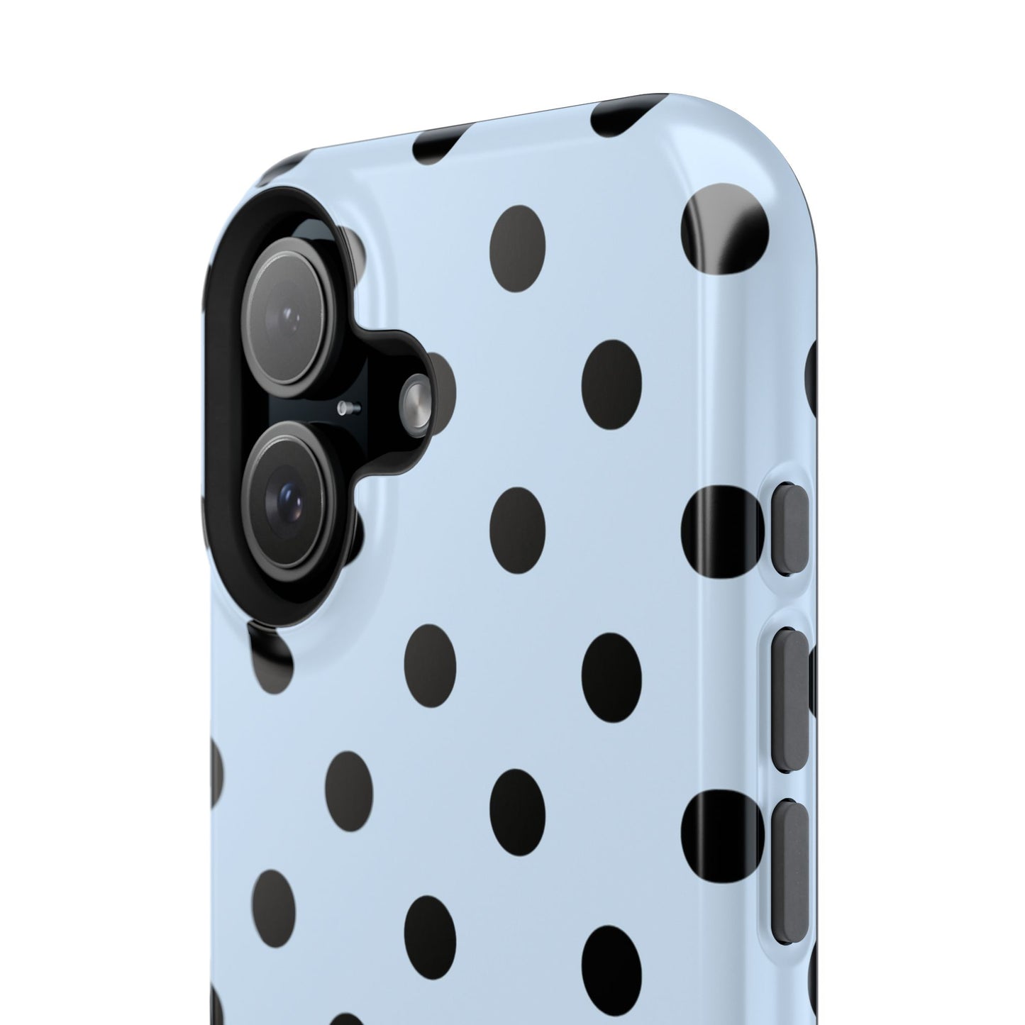 Blue Polka Dots iPhone Case