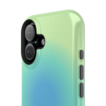 Blue & Green Aura iPhone Case