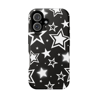 Black Stardust iPhone Case