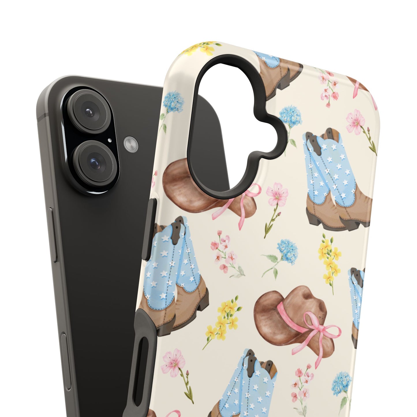 Floral Cowgirl iPhone Case