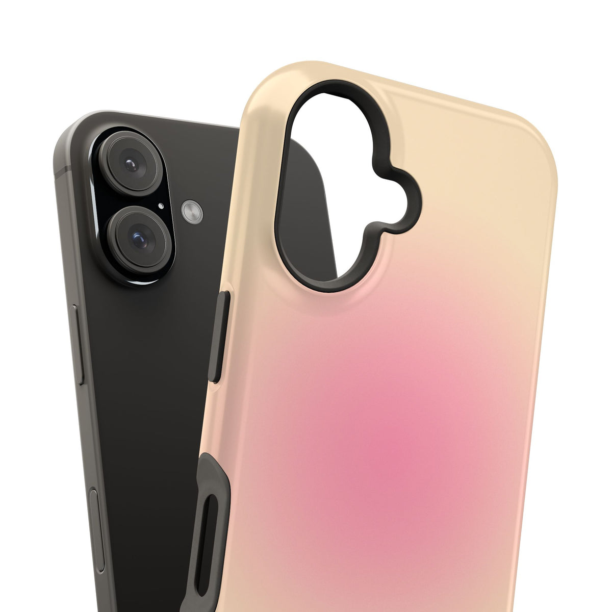 Pink & Yellow Aura iPhone Case from Stella Cases
