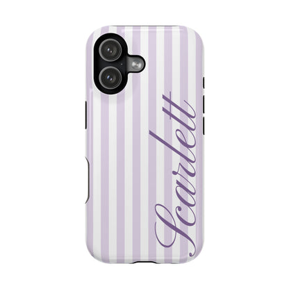Personalized Lilac Beau iPhone Case