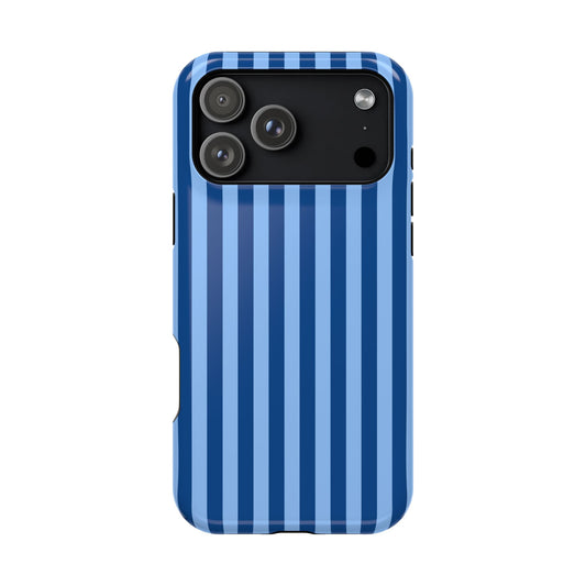 Blueberry Stripes iPhone Case