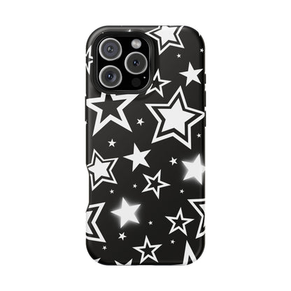 Black Stardust iPhone Case