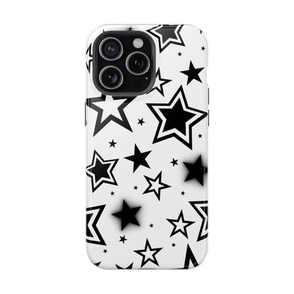 White Stardust iPhone Case