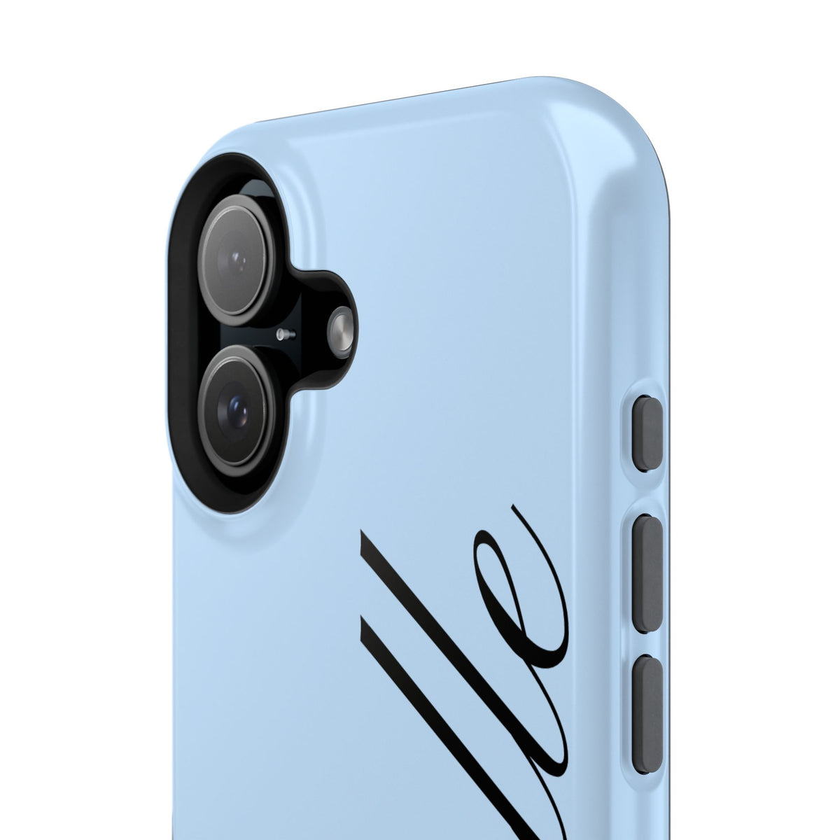 Personalized Blue iPhone Case