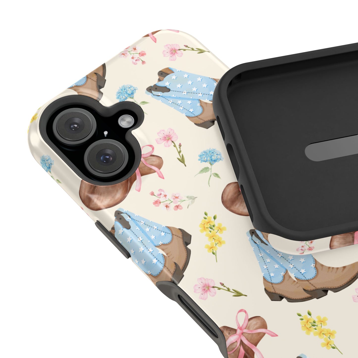 Floral Cowgirl iPhone Case