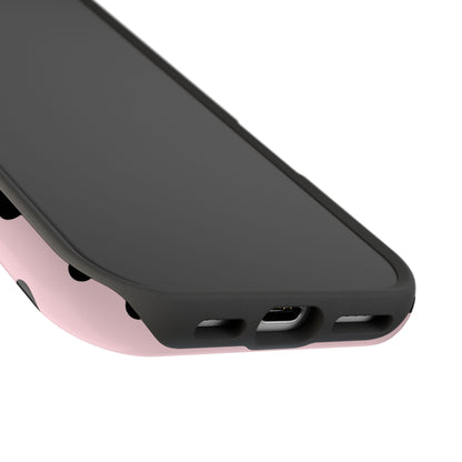 Pink Polka Dots iPhone Case