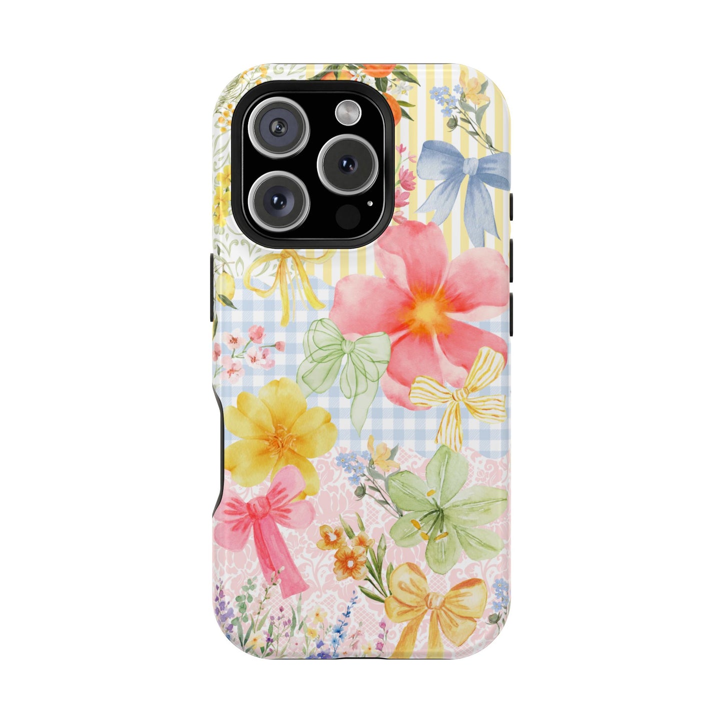 Garden Party Collage iPhone Case