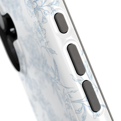 French Blue Toile iPhone Case