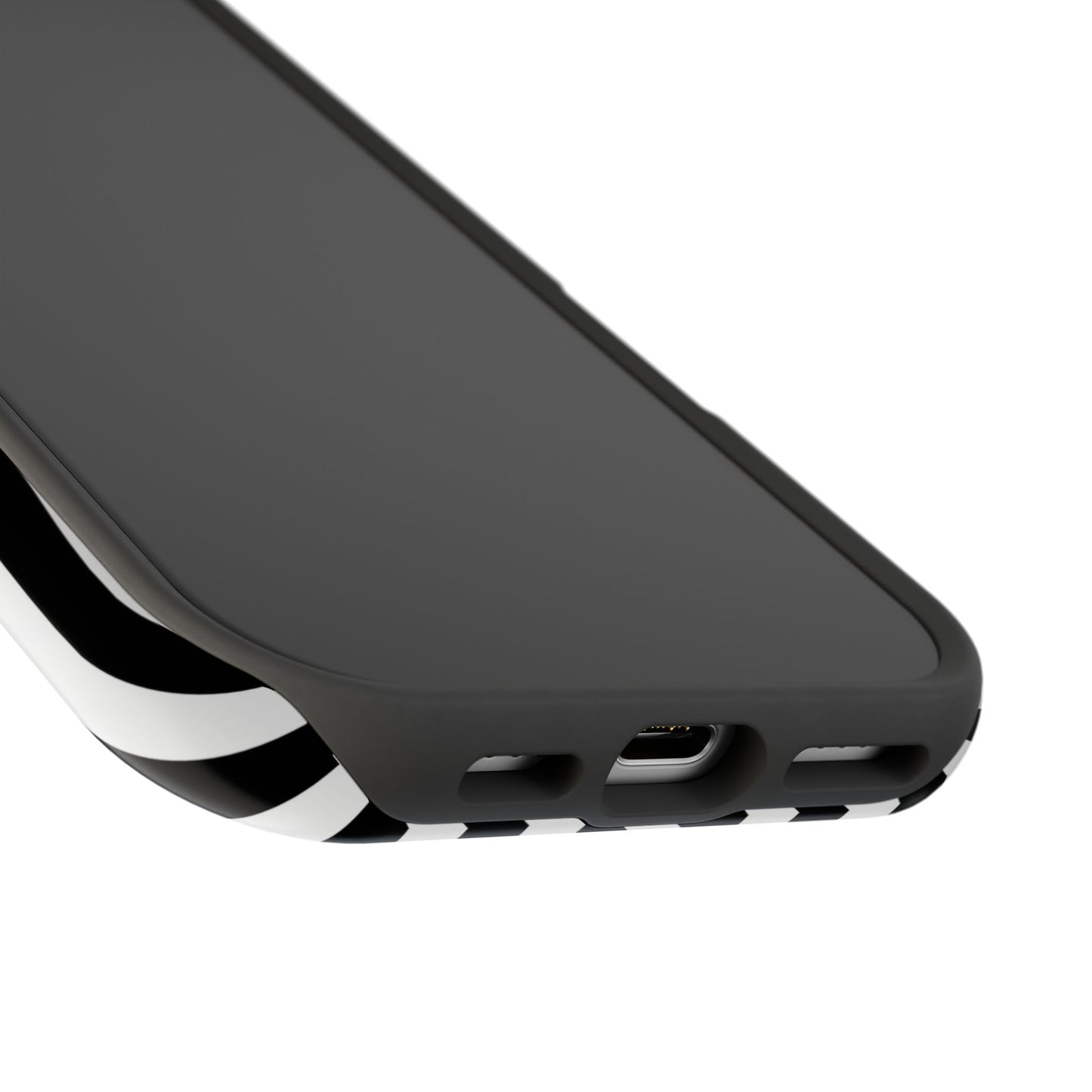 Noir Stripes iPhone Case