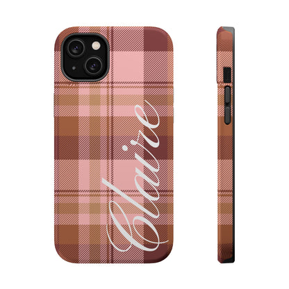 Custom Honey Plaid iPhone Case