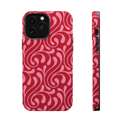 Cherry Paisley iPhone Case