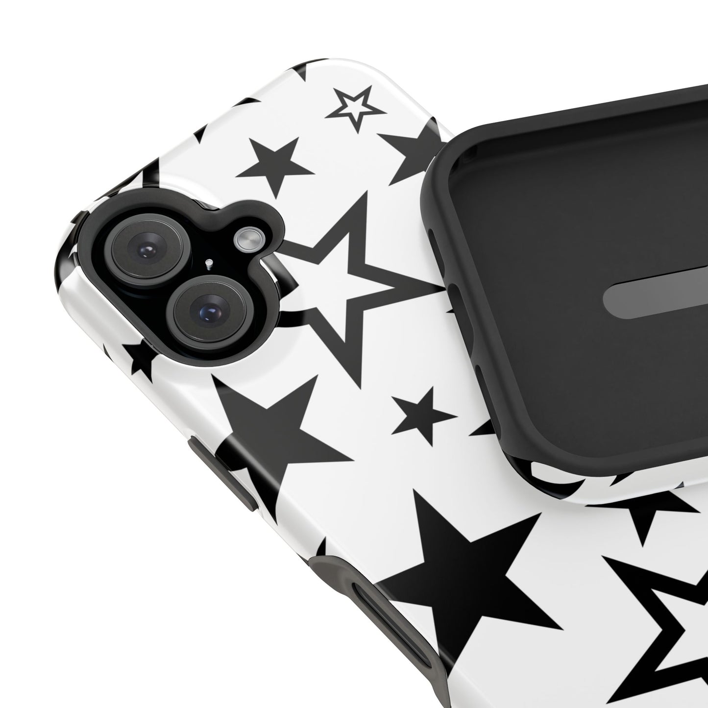 Mono Y2K Stars iPhone Case