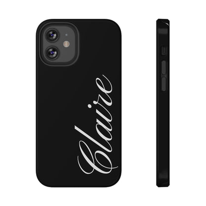 Custom Black iPhone Case