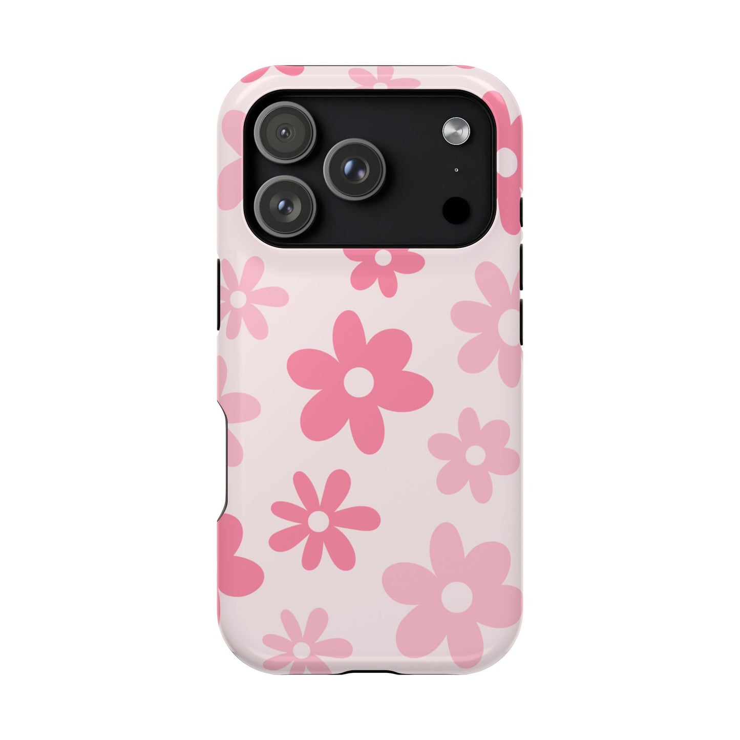 Pink Flower Power iPhone Case