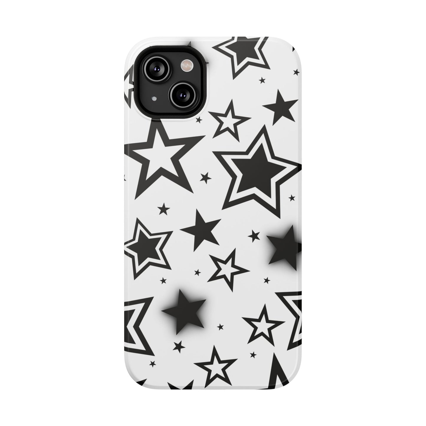 White Stardust iPhone Case