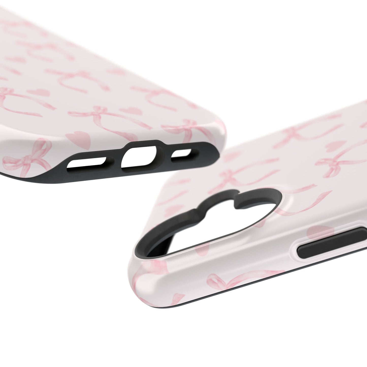 Coquette Pink Bows iPhone Case