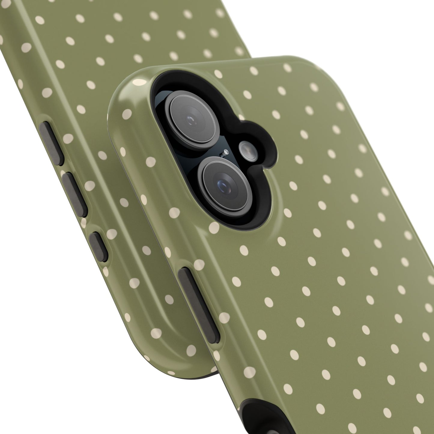 Green Mini Dots iPhone Case