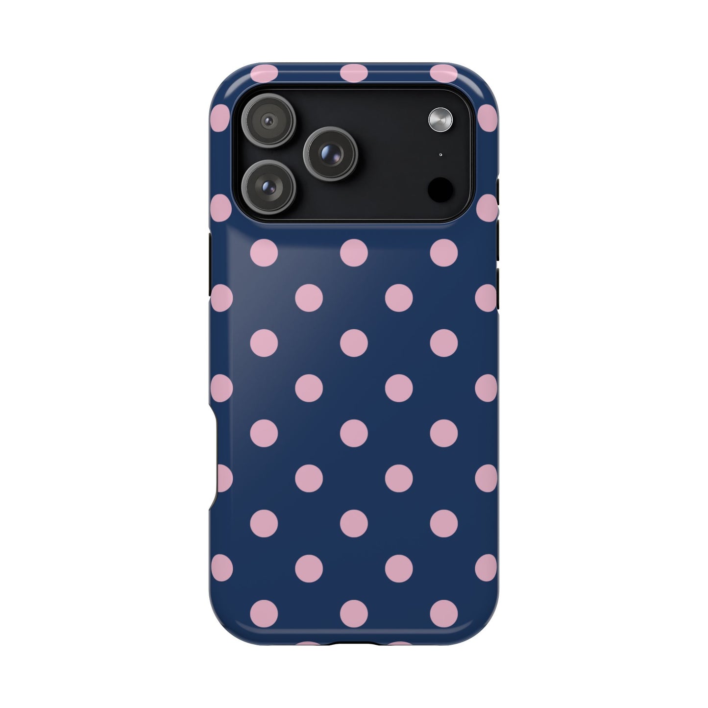 Periwinkle Polka Dots iPhone Case