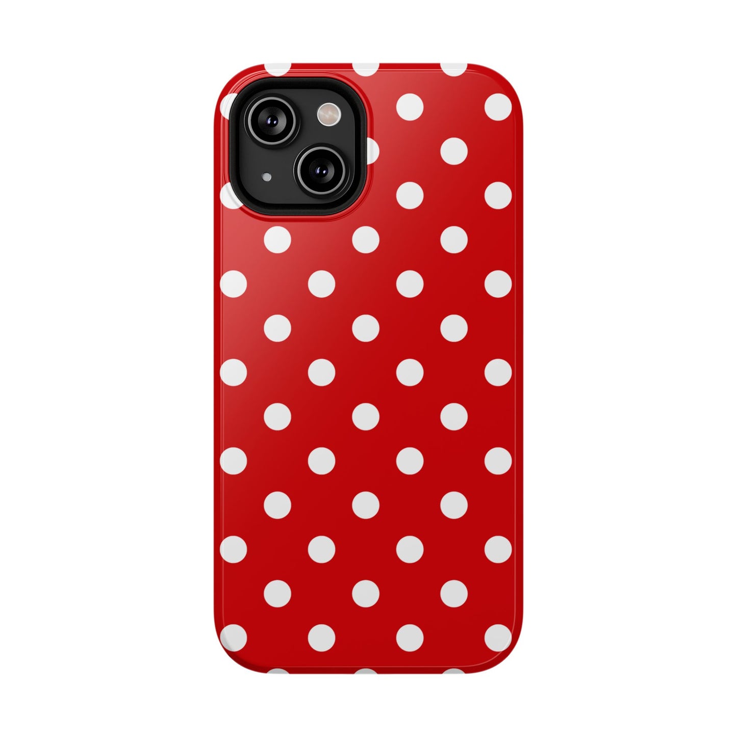 Red Polka Dots iPhone Case