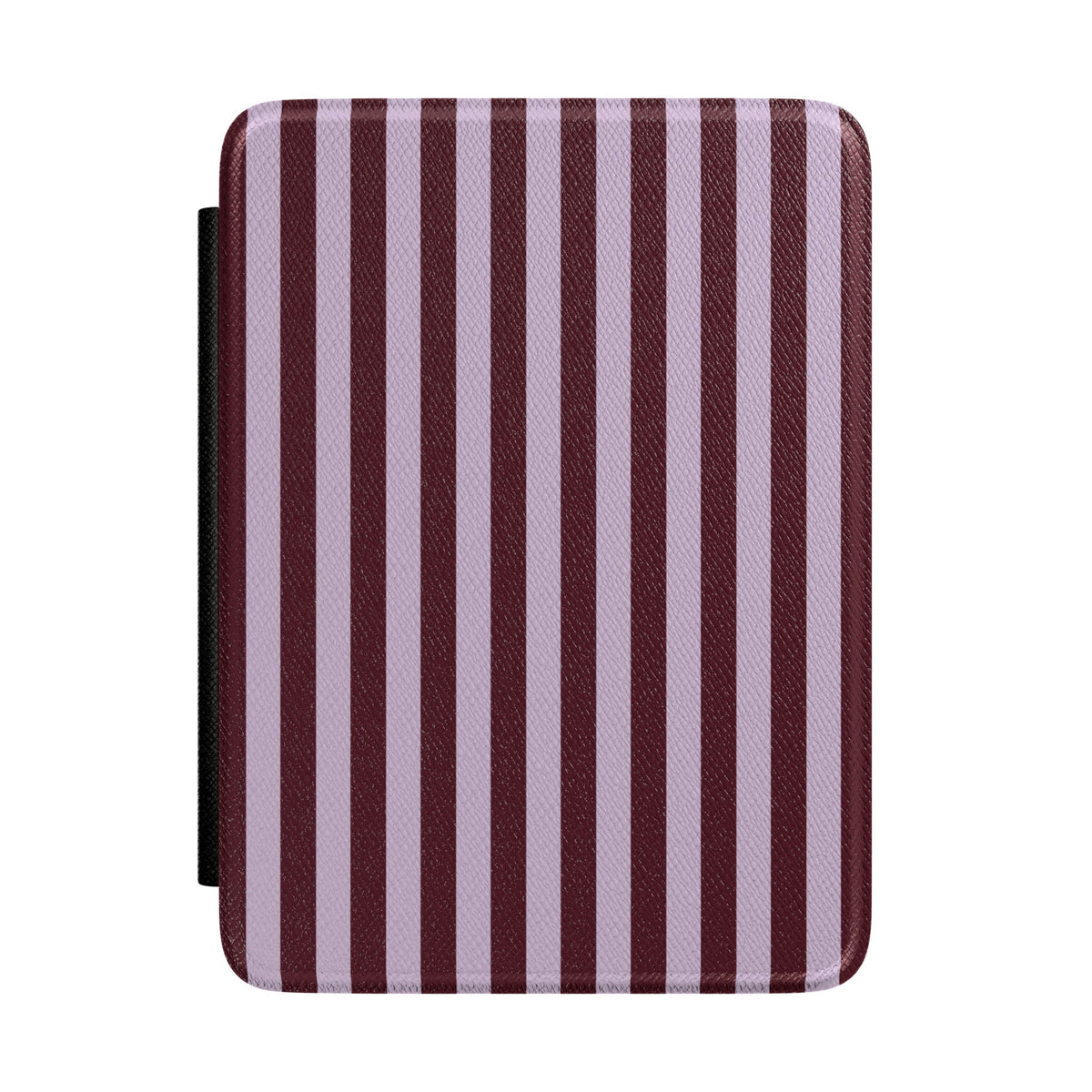 Burgundy & Violet Stripes Kindle Case
