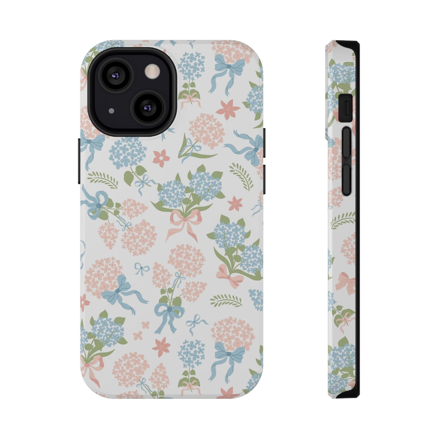 Hydrangea Bows iPhone Case